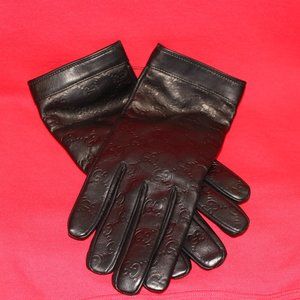 Men's Gucci Leather Gloves